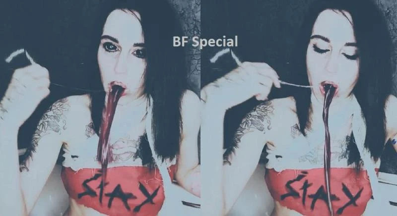 Big shit smear on body and chew feces. (FSpec-668) Japanese Girls - (2022/FullHD)