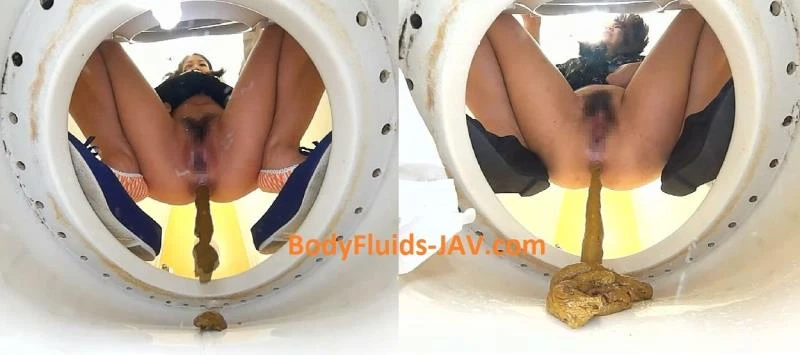 Perversion play with shit in bathroom. (BFJG-21) Japanese Girls - (2022/FullHD)