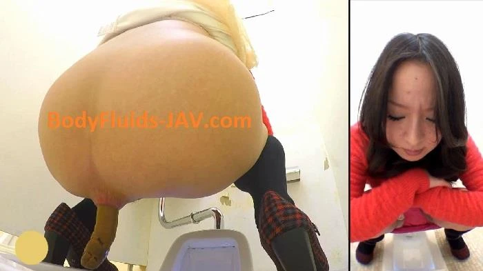 Girls self shoting standing defecation. (BFNS-10) (2022/HD)