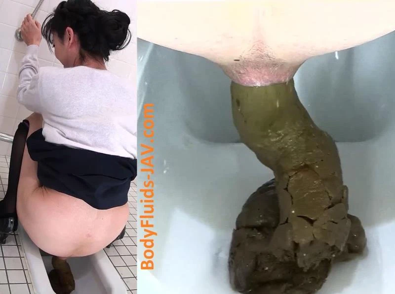 Endless defecation and gaping pussy. (BFFF-41) Japanese Girls - (2022/FullHD)